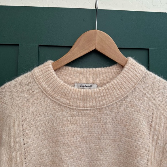 Madewell Havener Cable Pullover Sweater - Picture 3 of 11